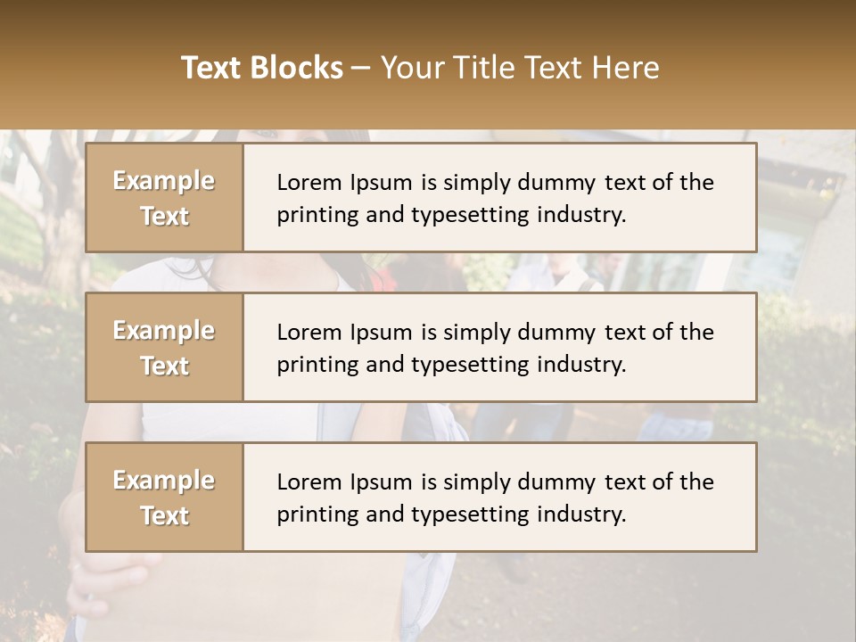 Architecture House Architect PowerPoint Template