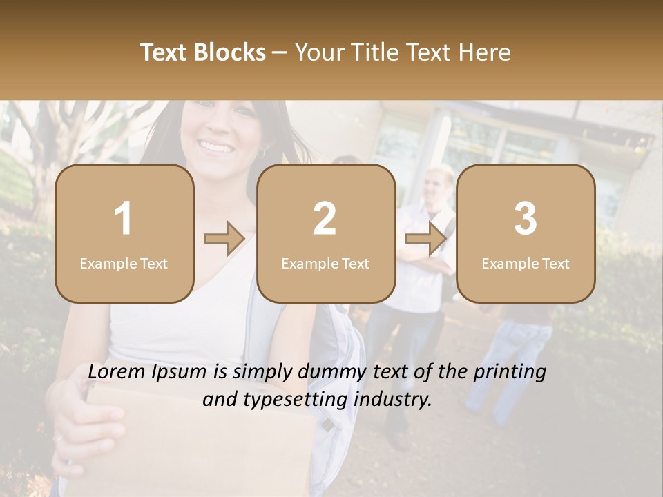 Architecture House Architect PowerPoint Template