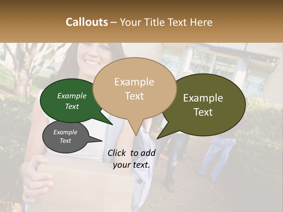 Architecture House Architect PowerPoint Template