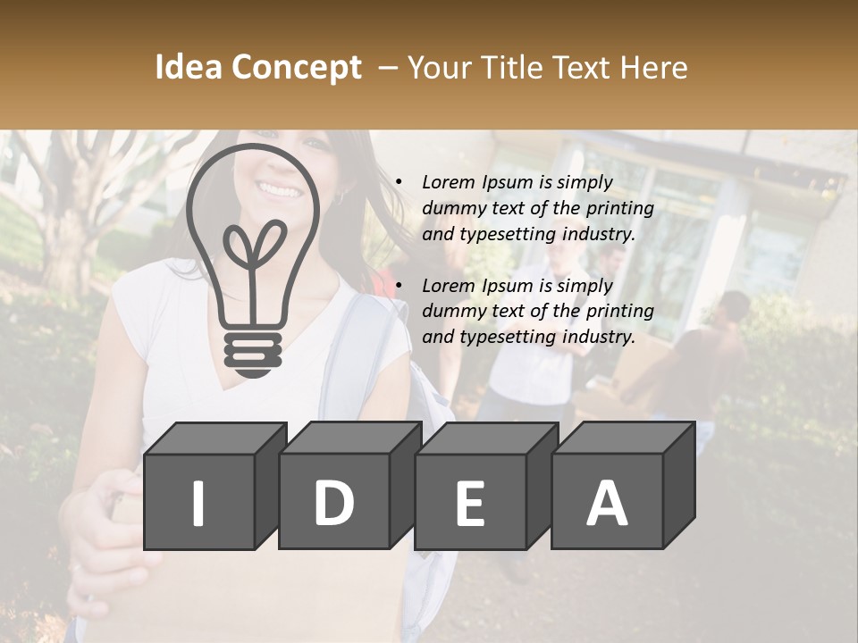 Architecture House Architect PowerPoint Template