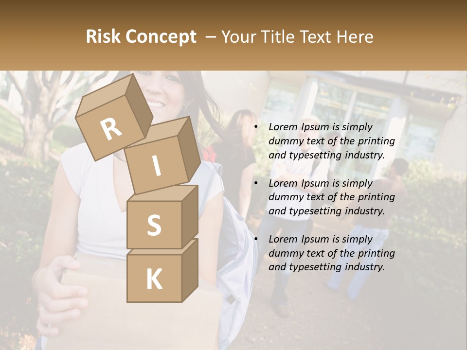 Architecture House Architect PowerPoint Template