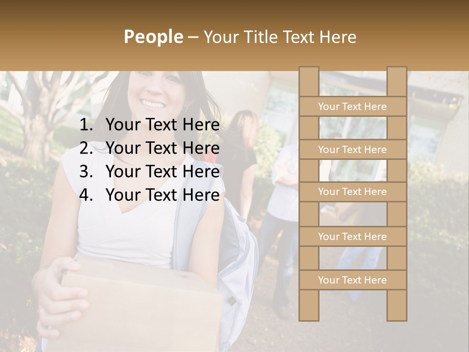 Architecture House Architect PowerPoint Template