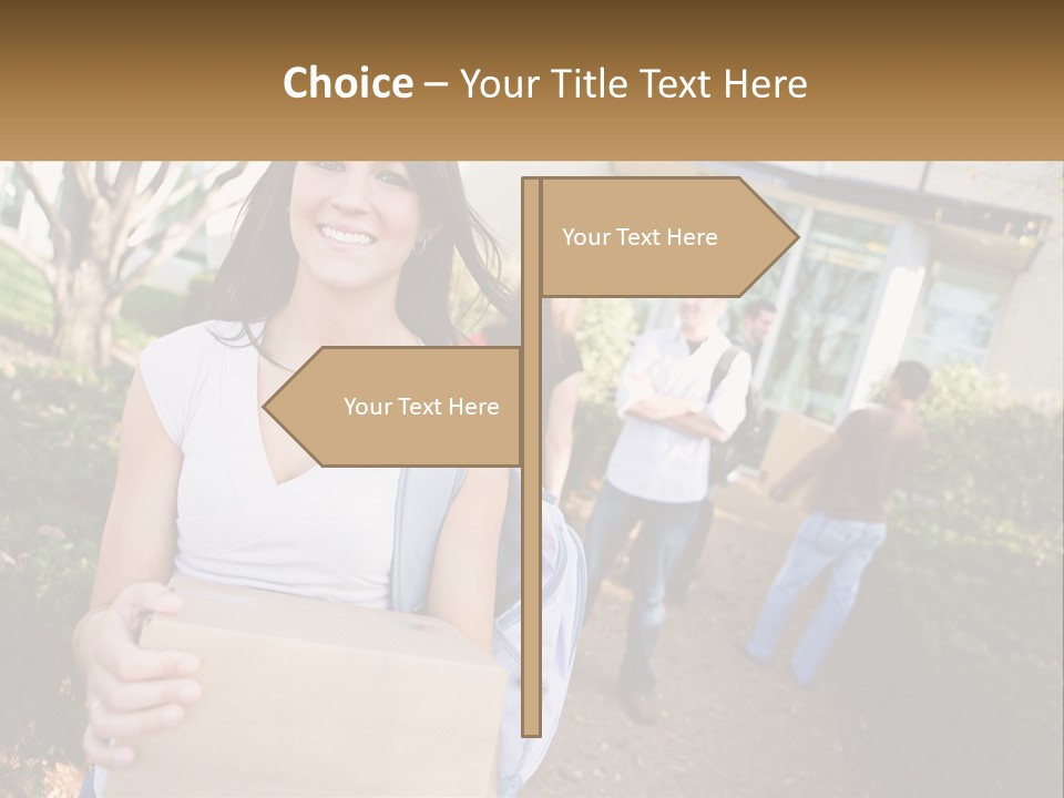 Architecture House Architect PowerPoint Template