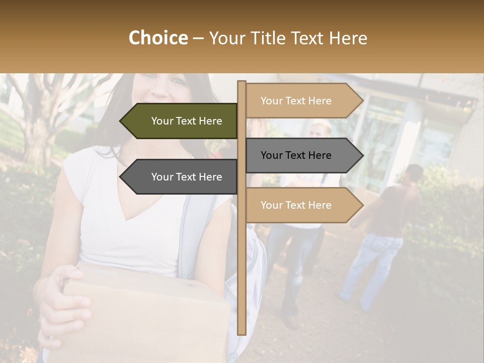 Architecture House Architect PowerPoint Template