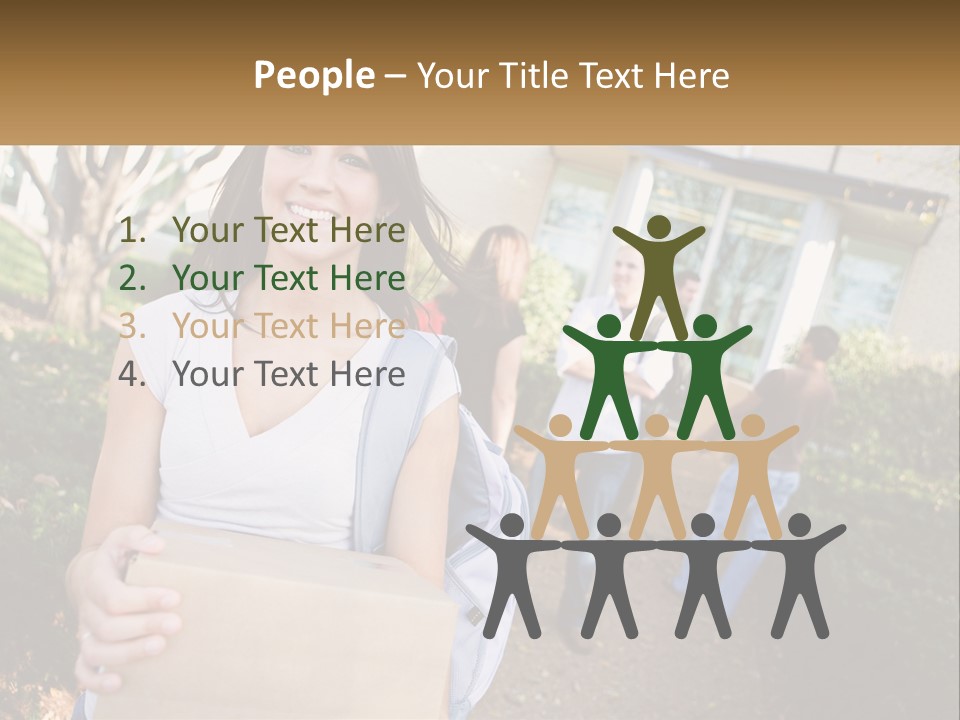 Architecture House Architect PowerPoint Template