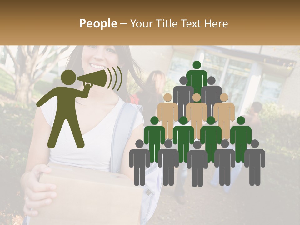 Architecture House Architect PowerPoint Template