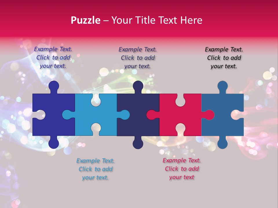 Structure House Shape PowerPoint Template