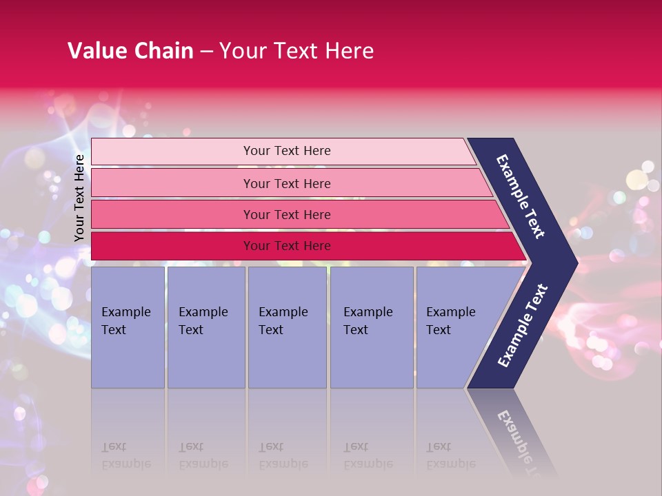 Structure House Shape PowerPoint Template