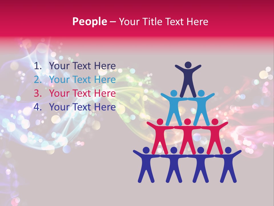 Structure House Shape PowerPoint Template