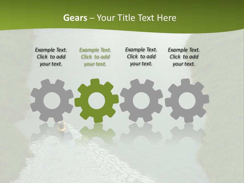 Downtown Planet City PowerPoint Template