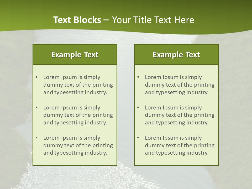 Downtown Planet City PowerPoint Template
