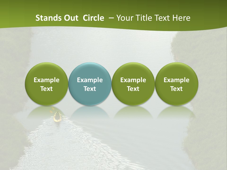 Downtown Planet City PowerPoint Template