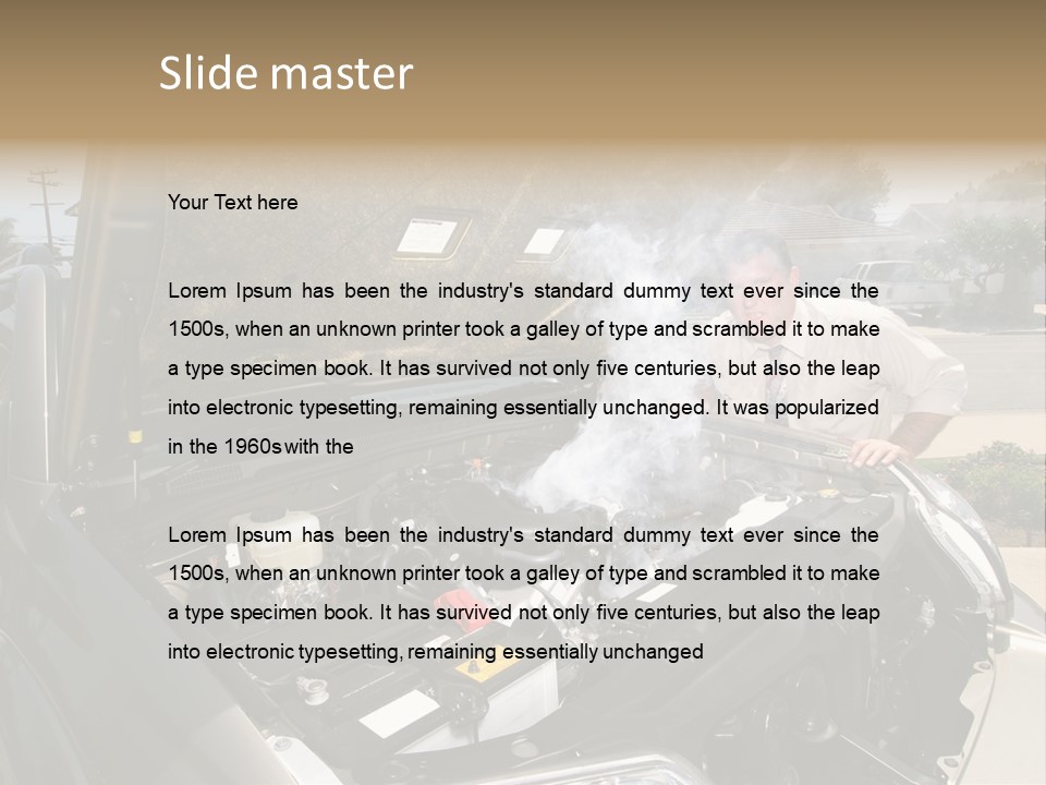 Modern Abstract Construction PowerPoint Template