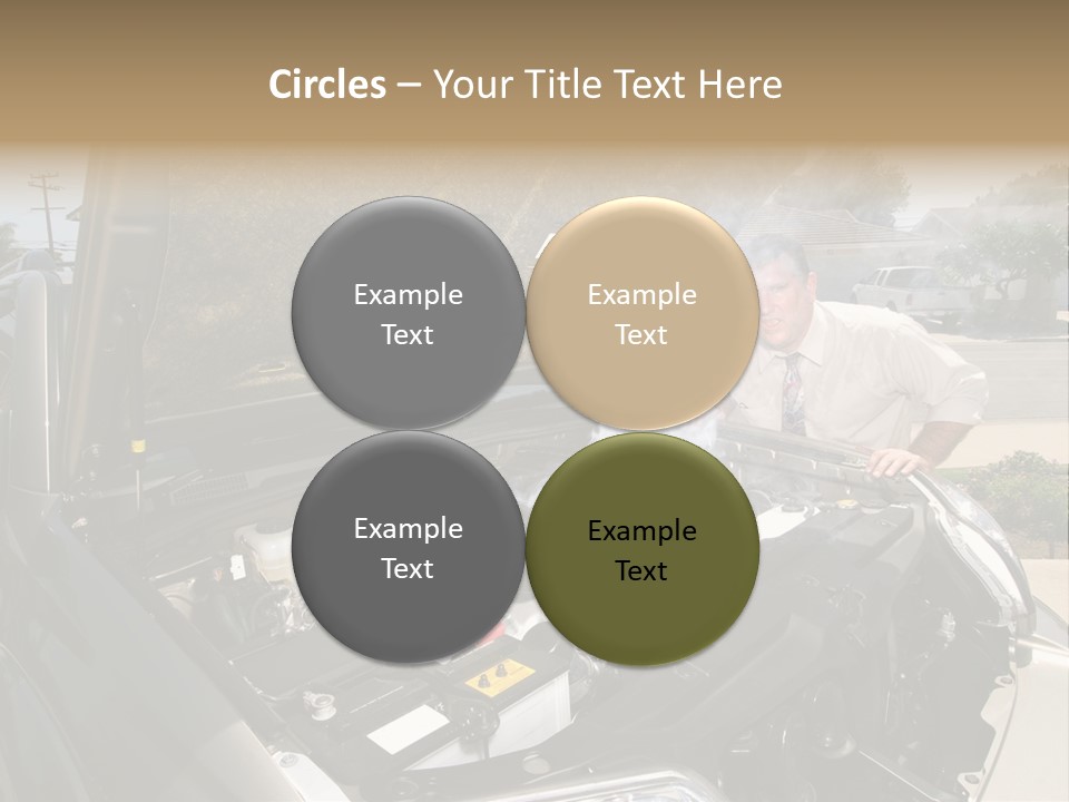 Modern Abstract Construction PowerPoint Template