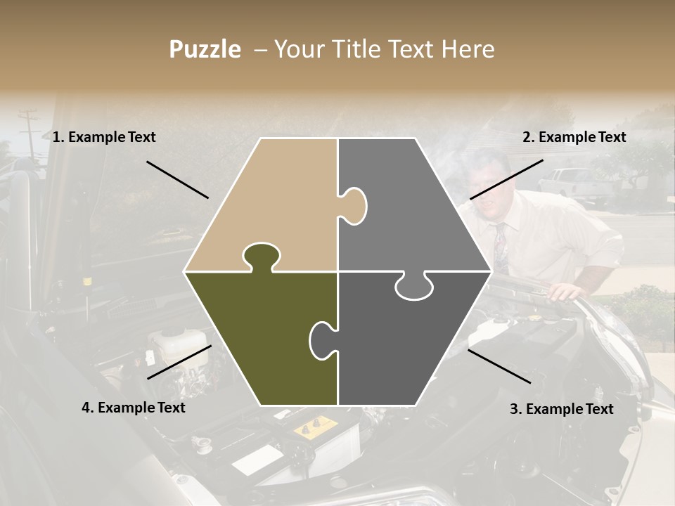 Modern Abstract Construction PowerPoint Template