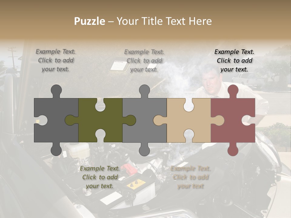 Modern Abstract Construction PowerPoint Template