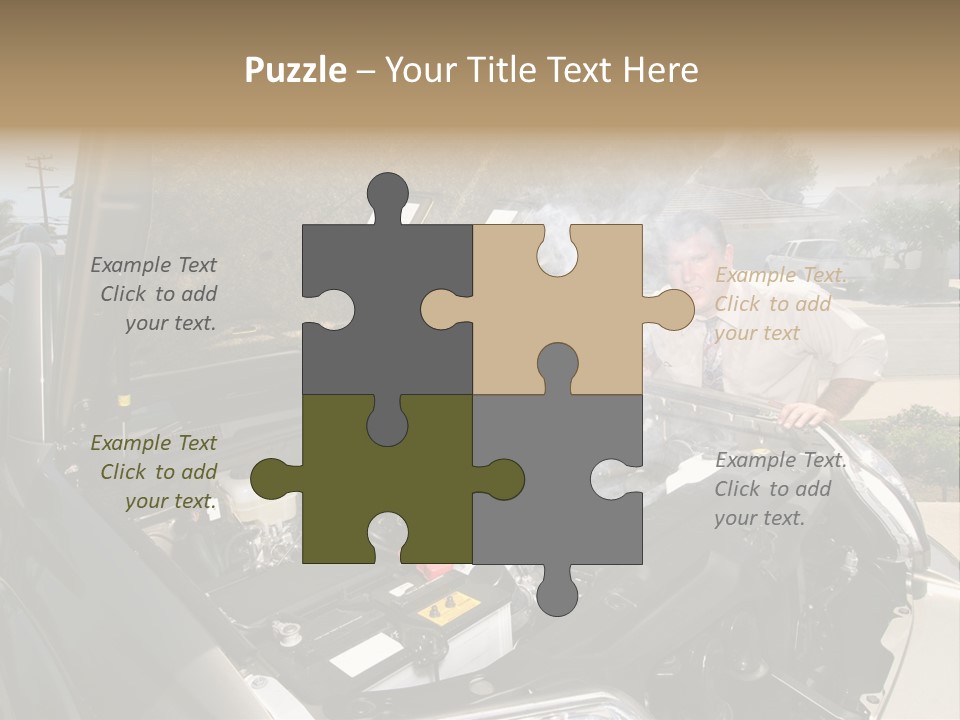 Modern Abstract Construction PowerPoint Template