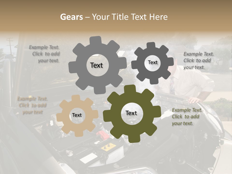 Modern Abstract Construction PowerPoint Template