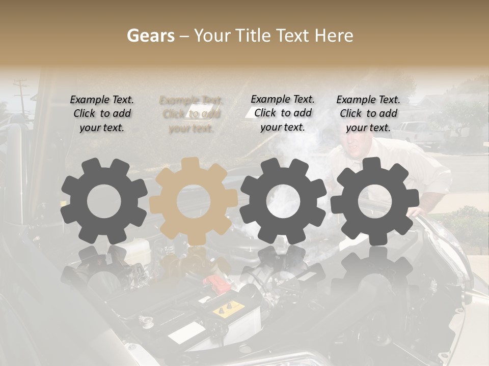 Modern Abstract Construction PowerPoint Template