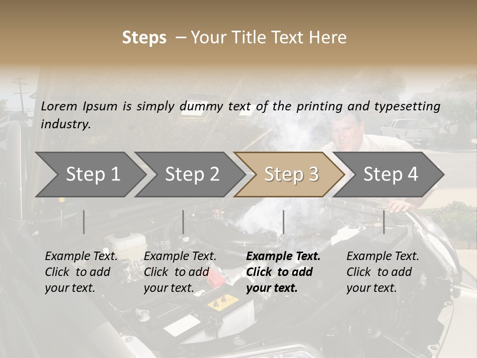 Modern Abstract Construction PowerPoint Template
