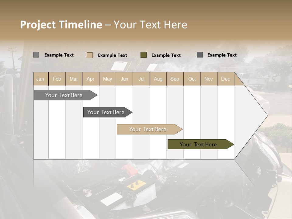 Modern Abstract Construction PowerPoint Template