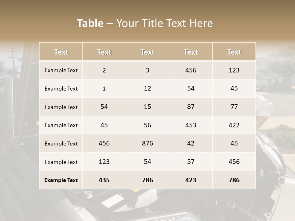 Modern Abstract Construction PowerPoint Template