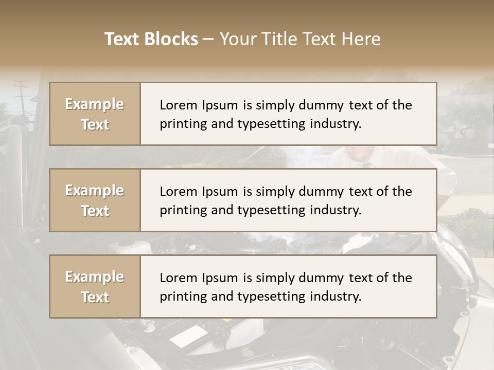 Modern Abstract Construction PowerPoint Template