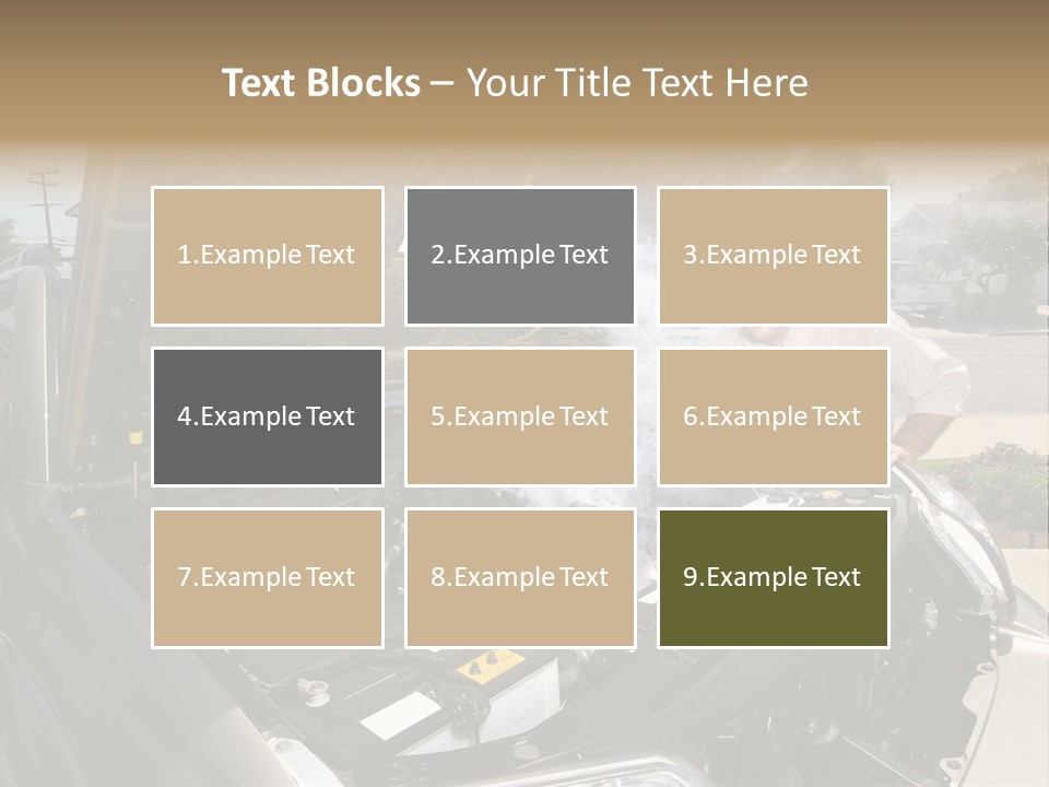 Modern Abstract Construction PowerPoint Template