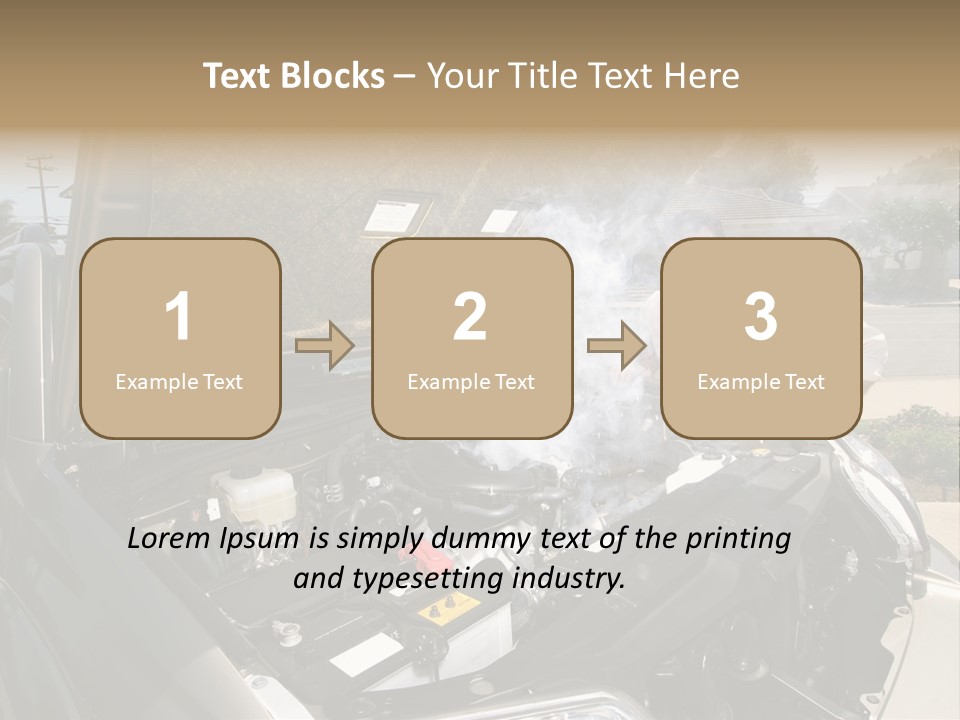 Modern Abstract Construction PowerPoint Template
