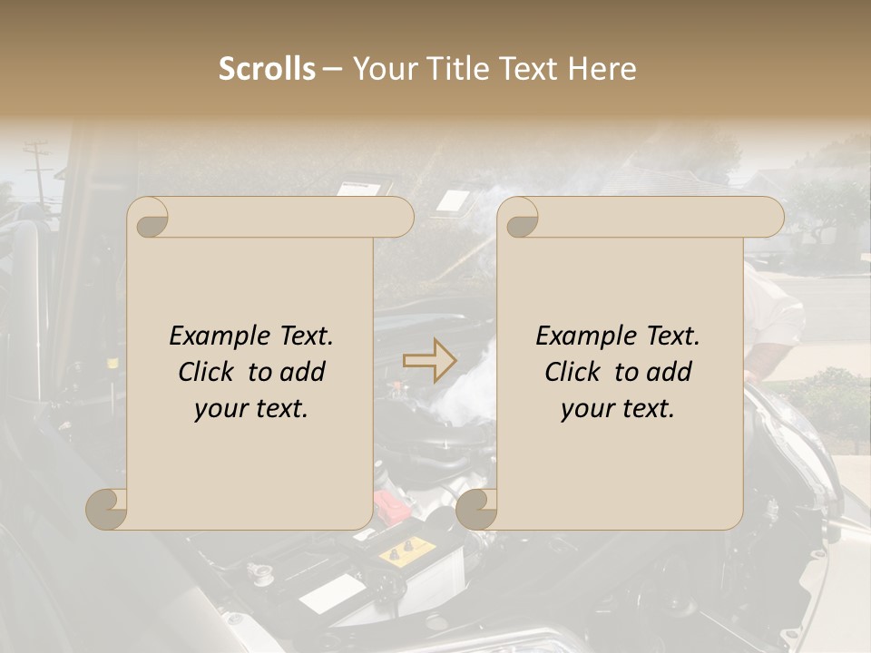 Modern Abstract Construction PowerPoint Template