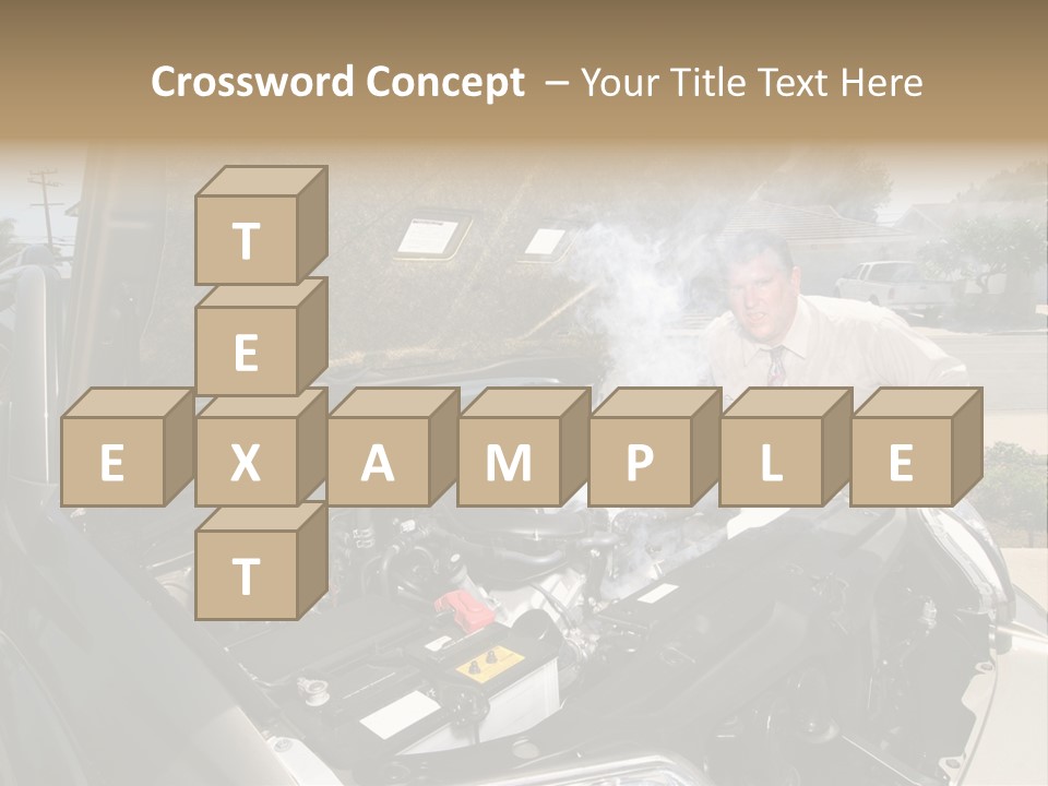 Modern Abstract Construction PowerPoint Template
