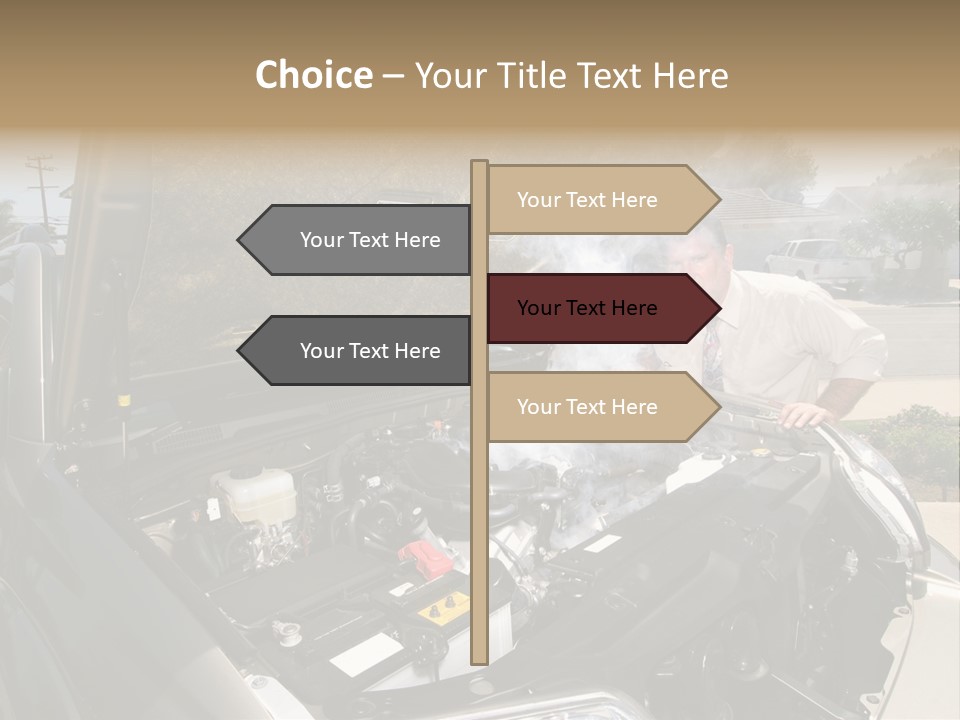 Modern Abstract Construction PowerPoint Template