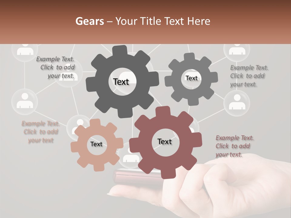 Big Global Sphere PowerPoint Template