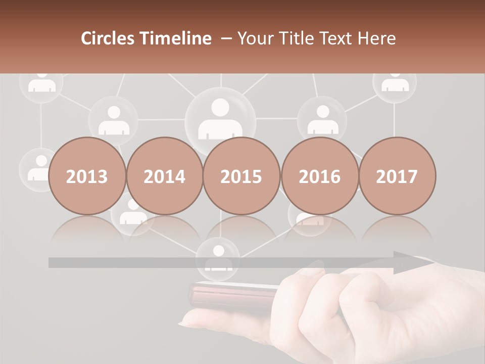 Big Global Sphere PowerPoint Template