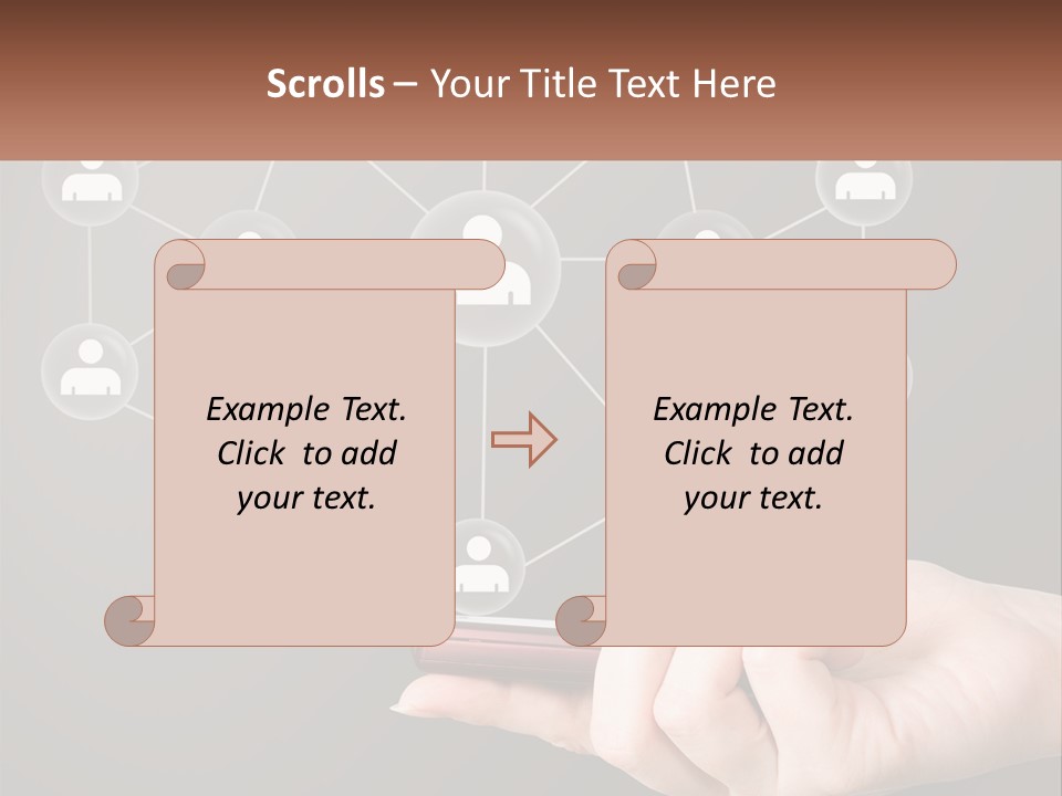 Big Global Sphere PowerPoint Template