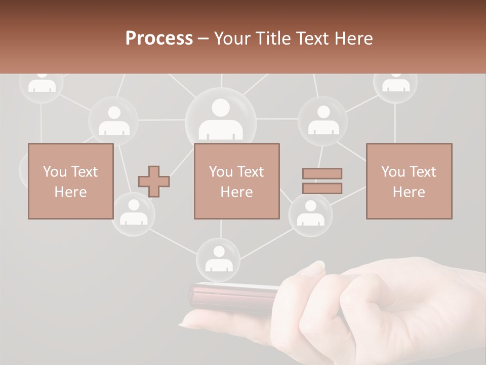 Big Global Sphere PowerPoint Template