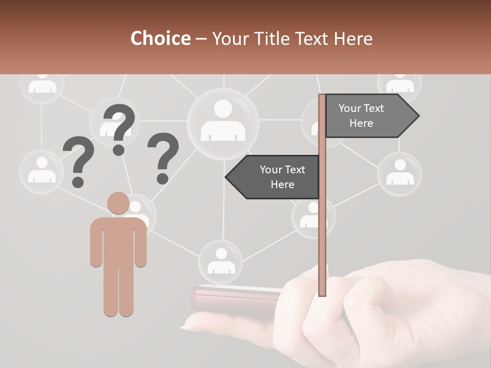 Big Global Sphere PowerPoint Template