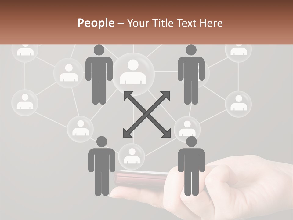 Big Global Sphere PowerPoint Template