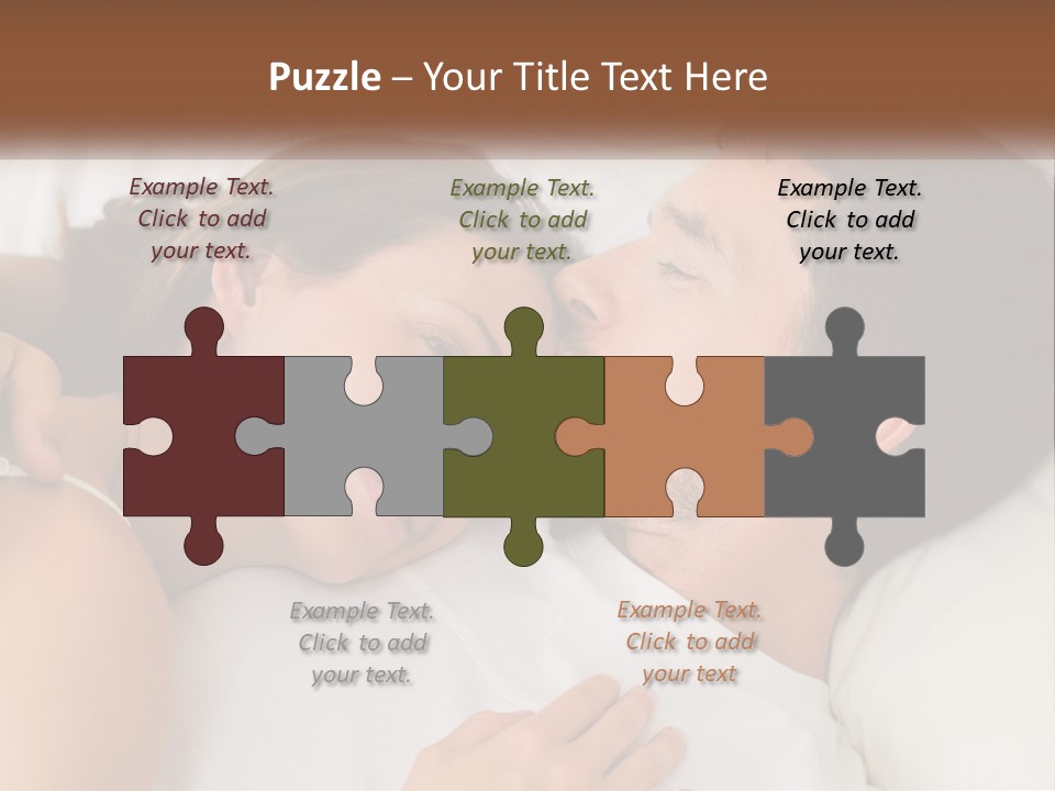 Black House City PowerPoint Template