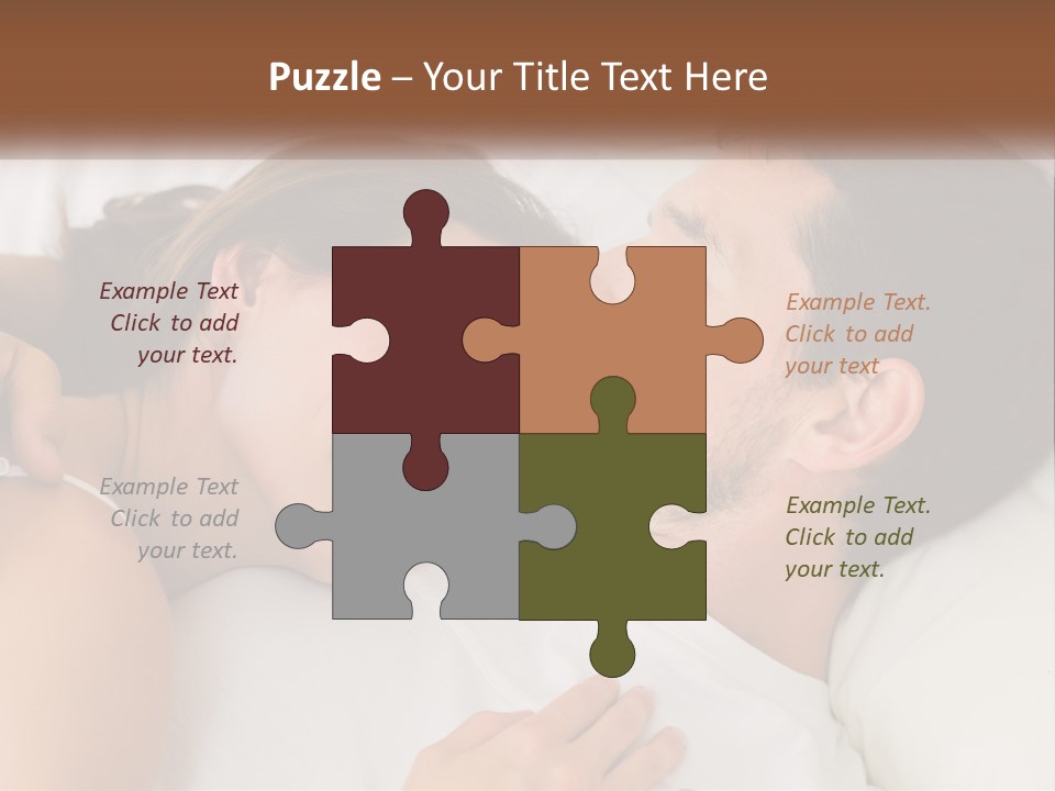 Black House City PowerPoint Template