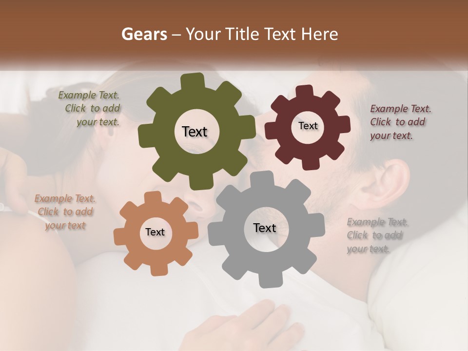 Black House City PowerPoint Template