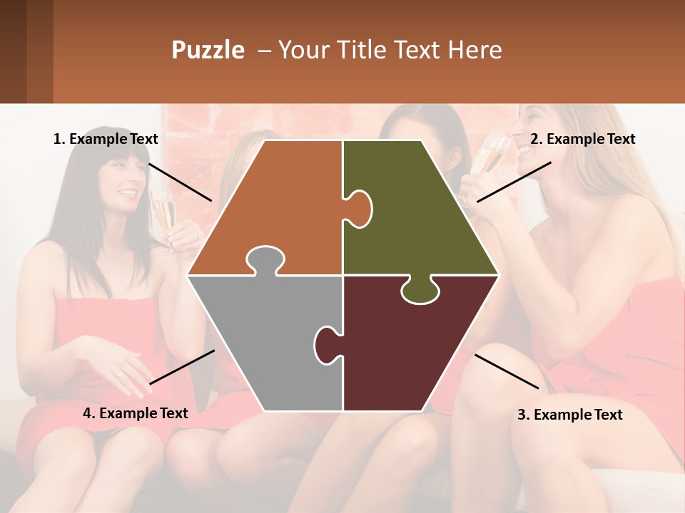 House Building Cityscape PowerPoint Template