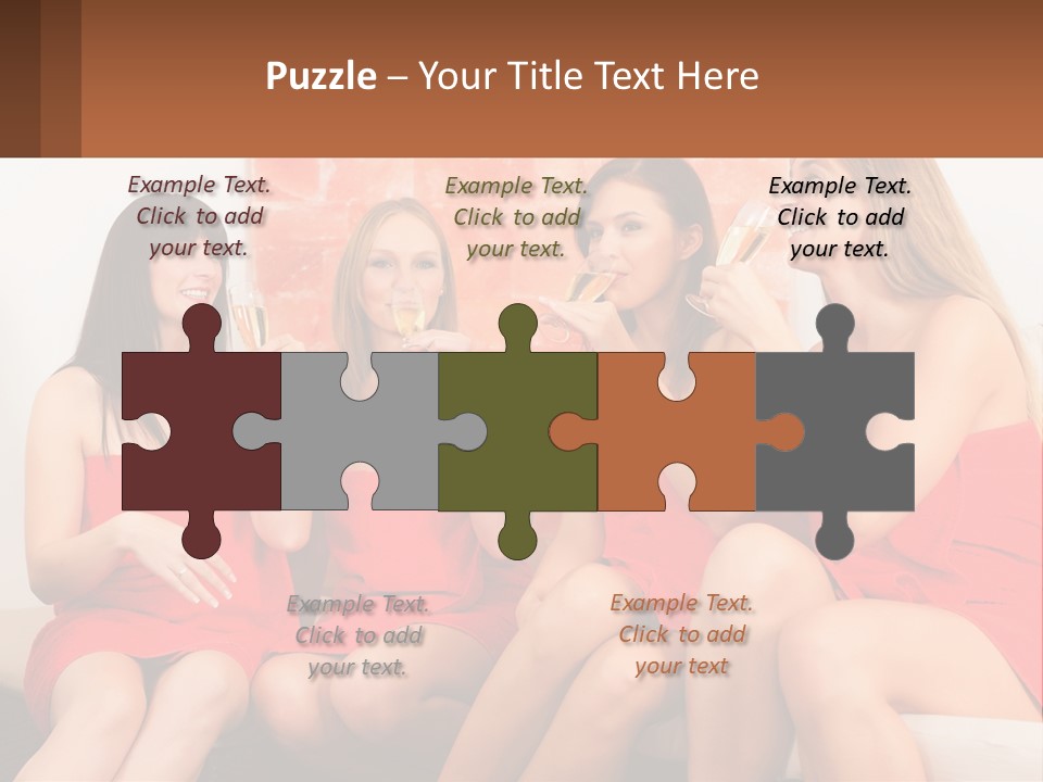 House Building Cityscape PowerPoint Template