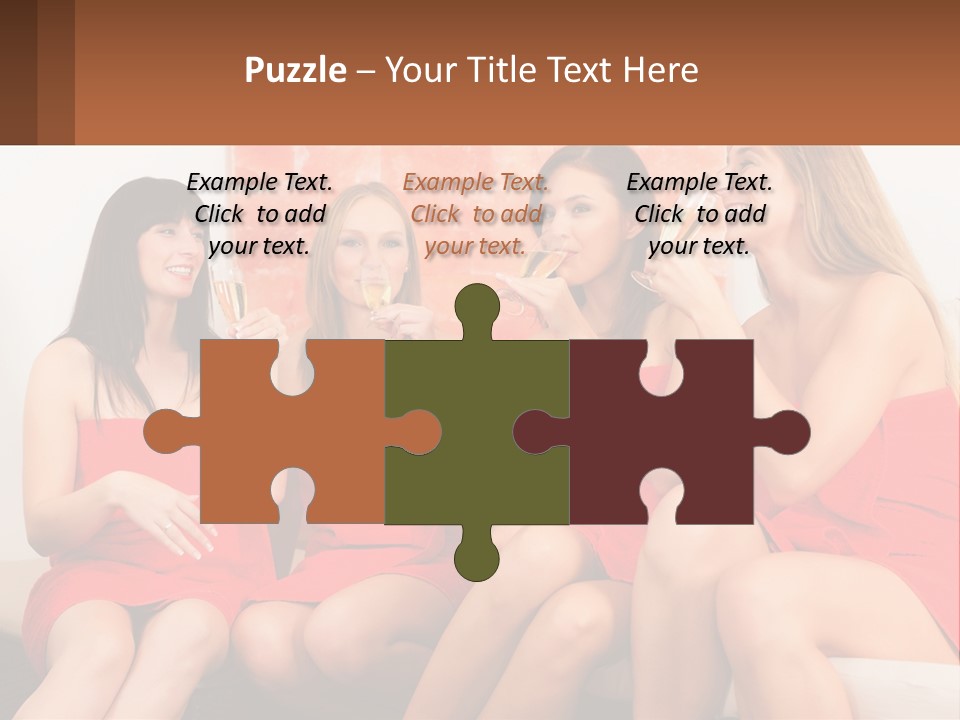 House Building Cityscape PowerPoint Template