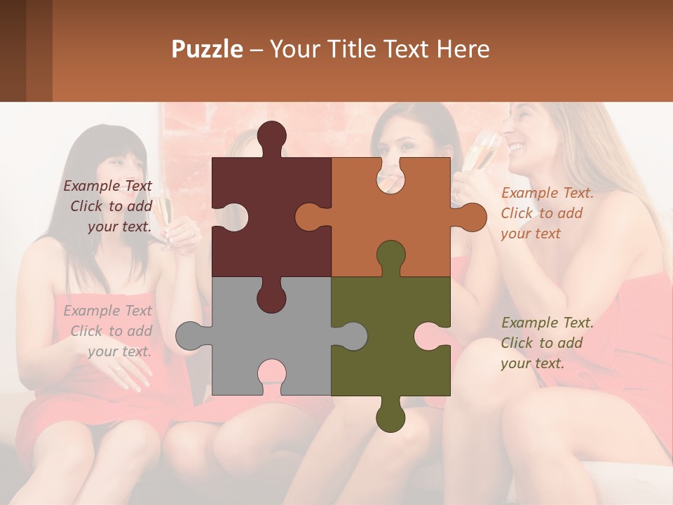 House Building Cityscape PowerPoint Template