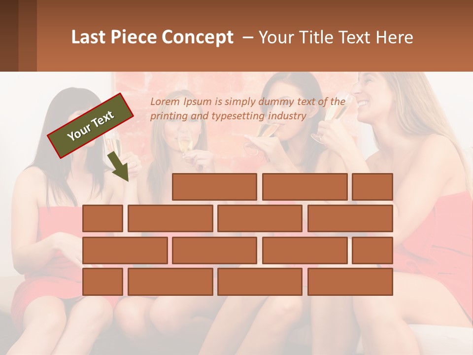 House Building Cityscape PowerPoint Template