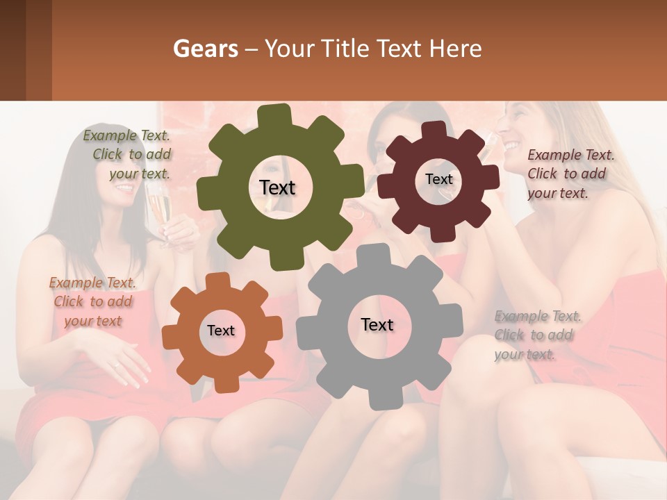 House Building Cityscape PowerPoint Template