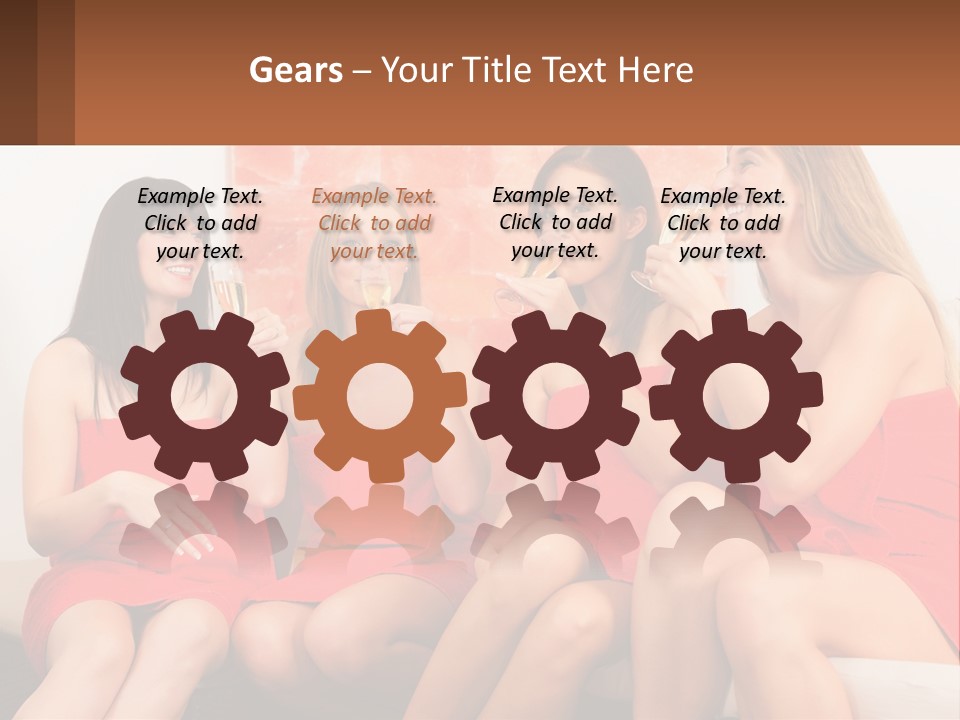 House Building Cityscape PowerPoint Template