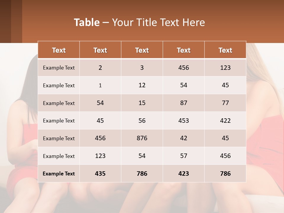 House Building Cityscape PowerPoint Template