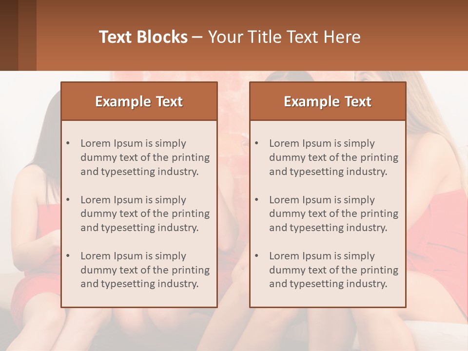 House Building Cityscape PowerPoint Template